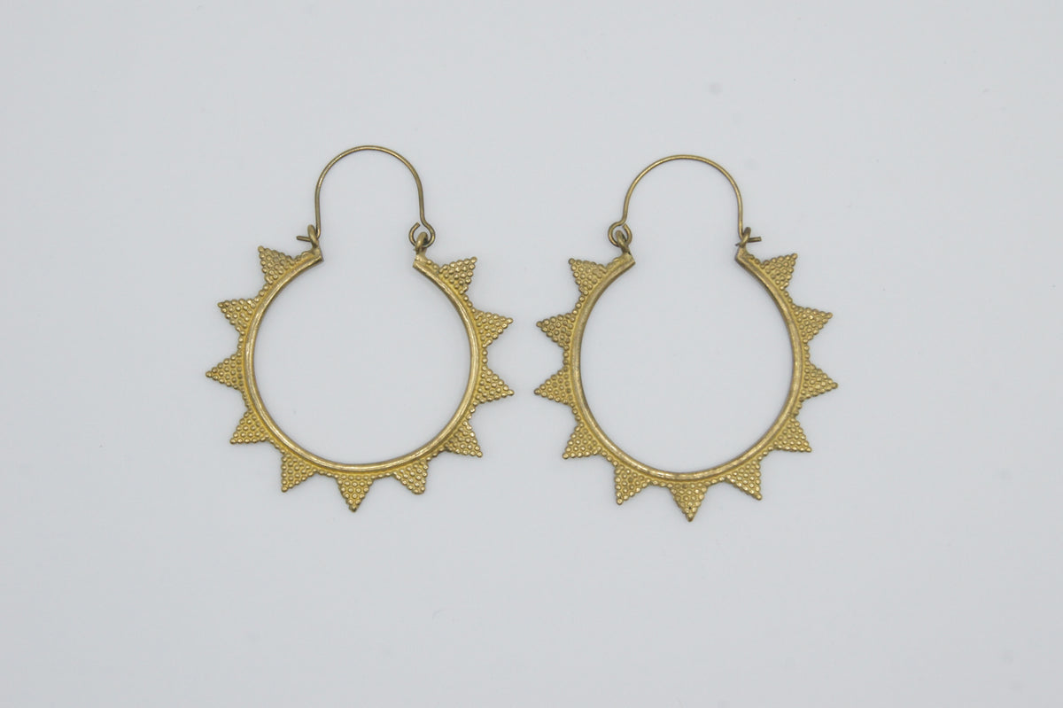 Pendientes Zoco Brass