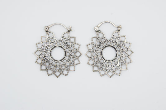 Pendientes Sol de Laton