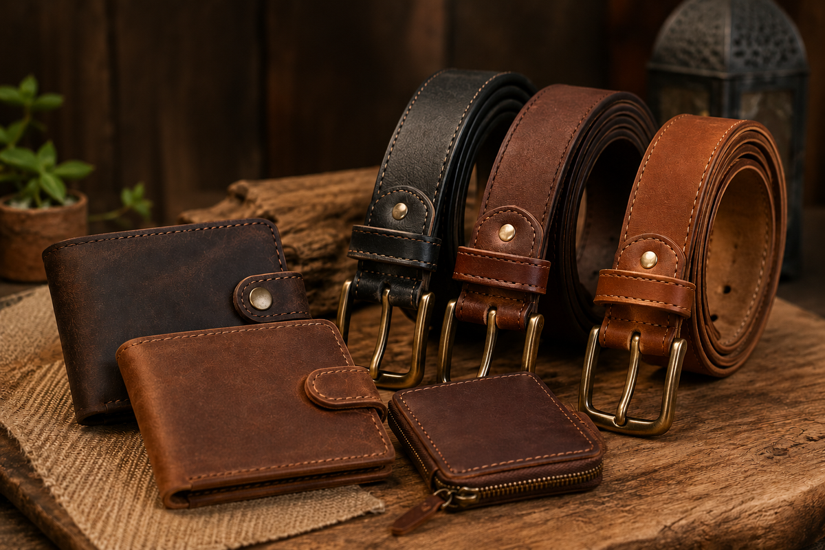 Complementos de cuero