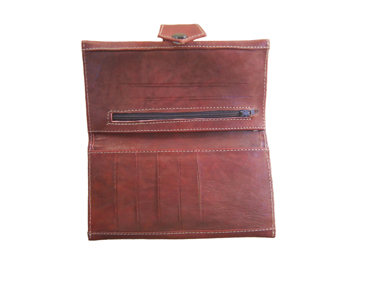 Cartera cuero color 4