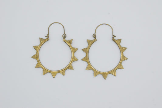 Pendientes Zoco Brass