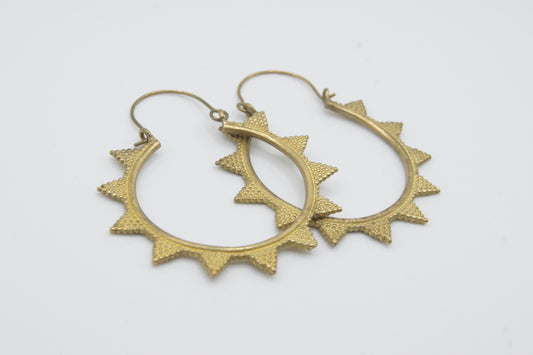 Pendientes Zoco Brass