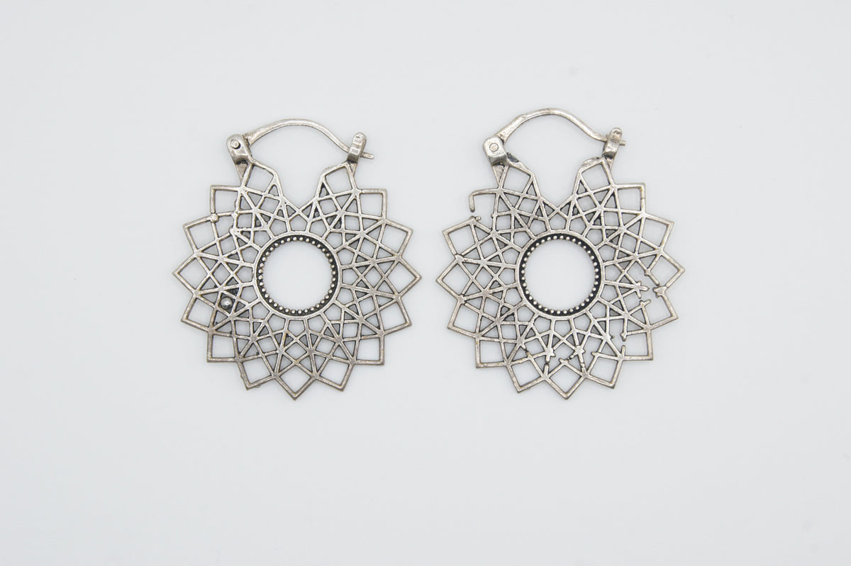 Pendientes Sol de Laton