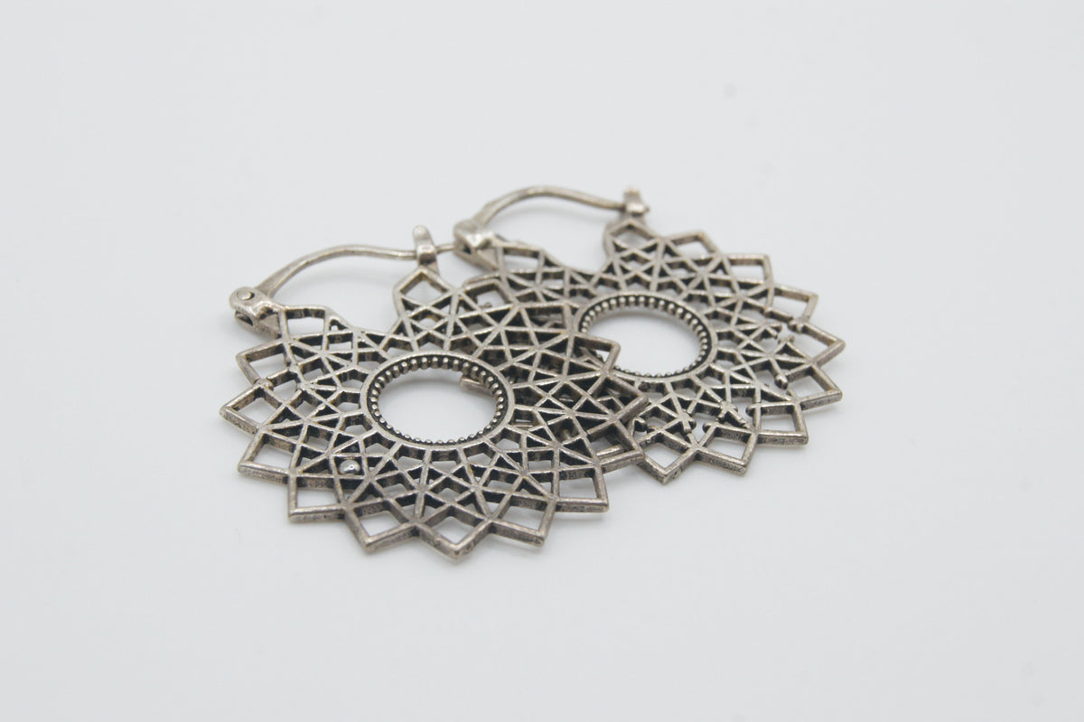 Pendientes Sol de Laton