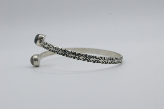 Brazalete Boho con Labradorita