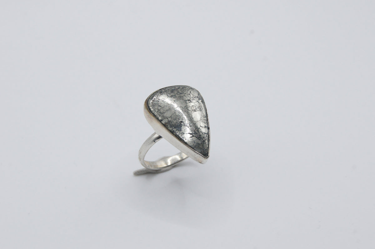 Anillo de Latón - Pirita