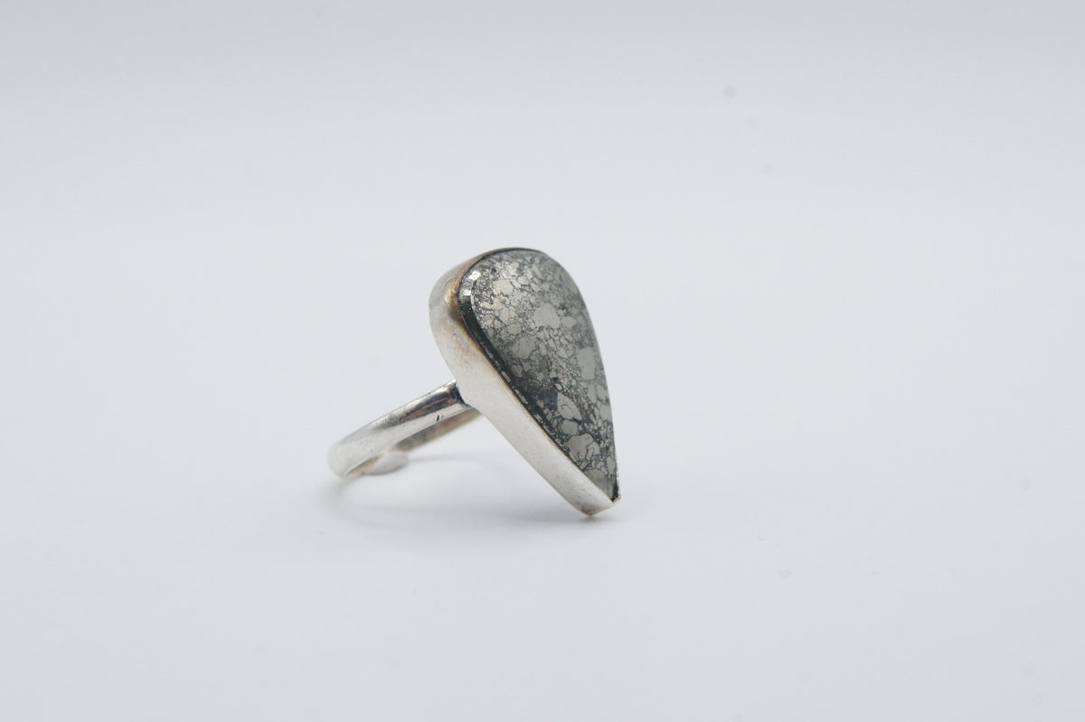 Anillo de Latón - Pirita