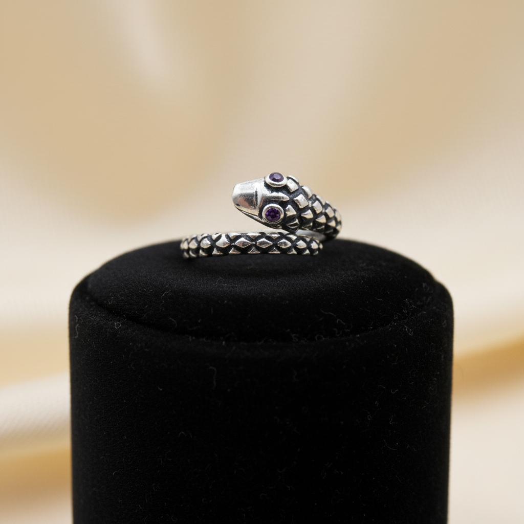 Anillo de Latón - Snake
