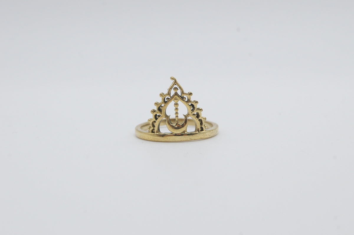 Anillo de latón - Corona