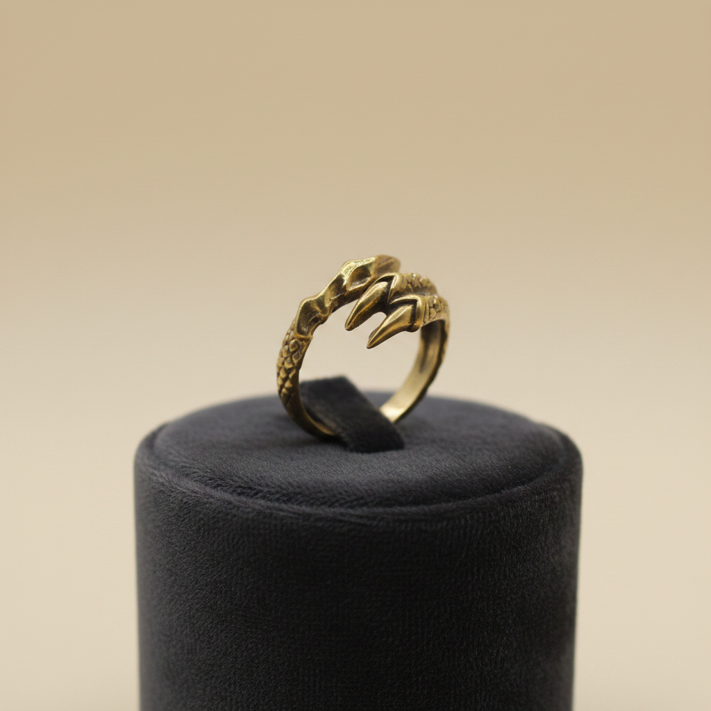 Garra Anillo Latón- Talla ajustable