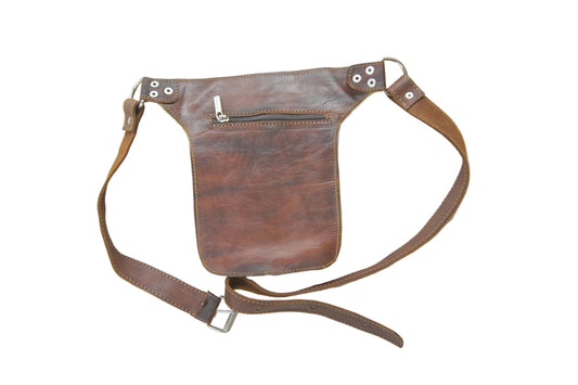 Riñonera de cuero