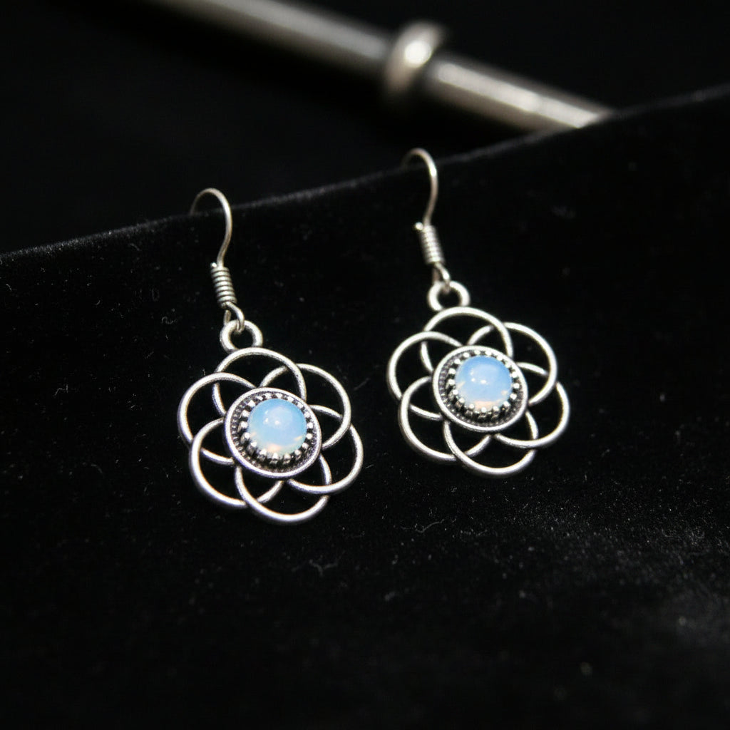 Pendientes Piedra Opalita