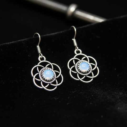 Pendientes Piedra Opalita