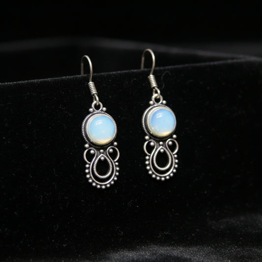 Pendientes Piedra Opalita Lune