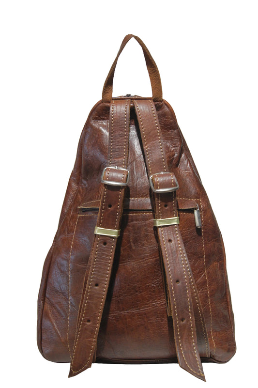 Mochila cuero