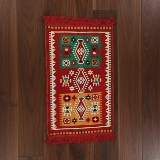 Alfombra Turquía Kilim Rojo 1