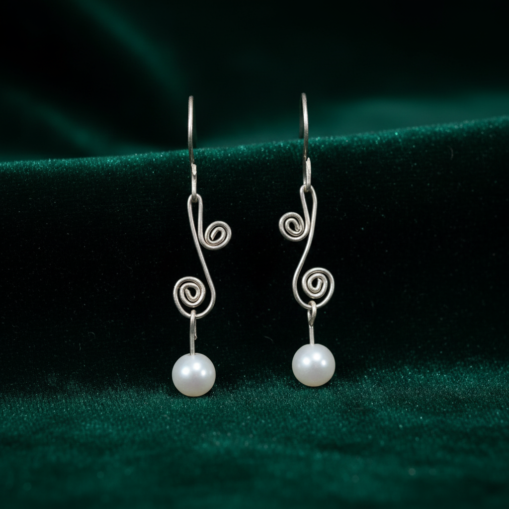 Naqaa - Pendientes Plata 925