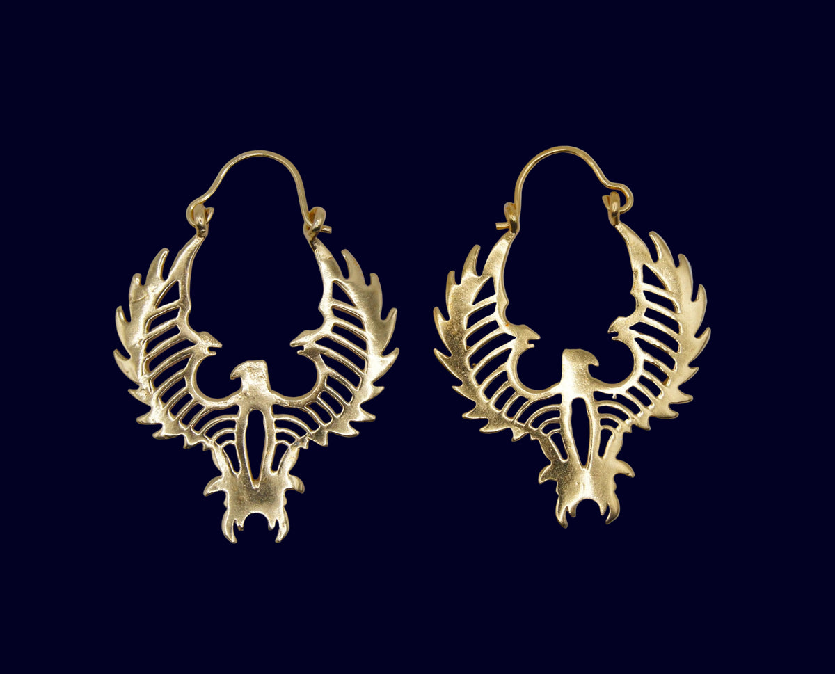 Nusur - Pendientes Baño de Oro