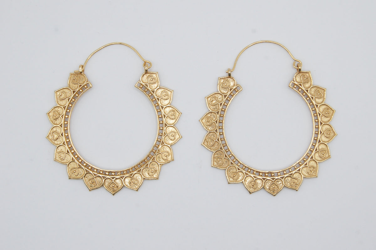 Aylin - Pendientes Baño de Oro