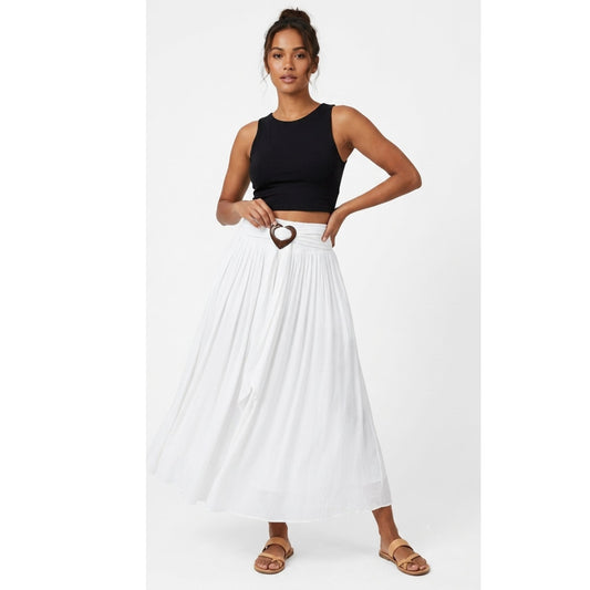 Falda/ Vestido algodón - Blanca
