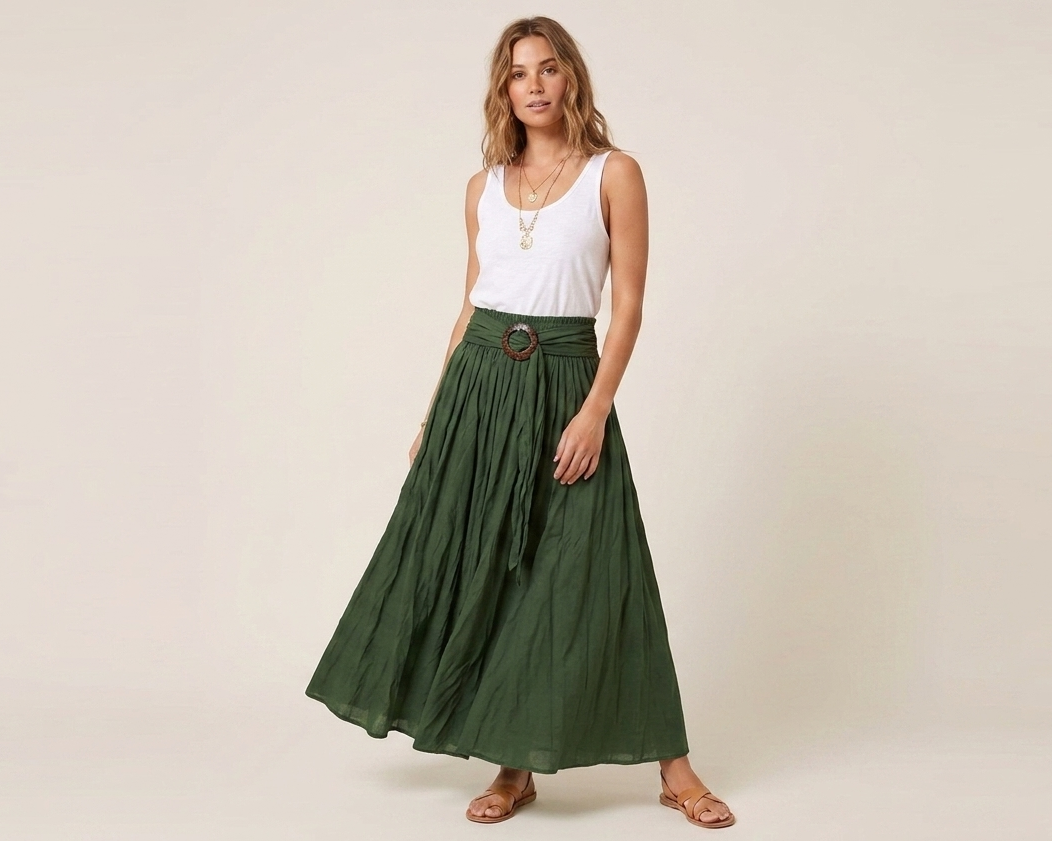 Falda/ Vestido algodón - Yasmin